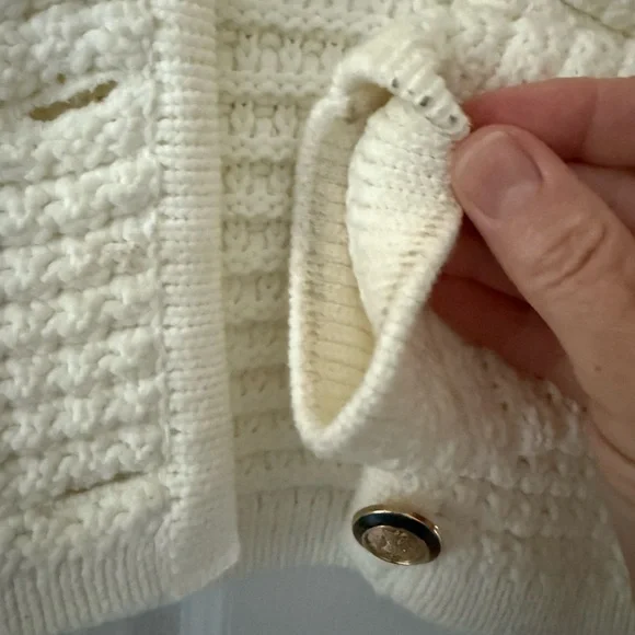 ba&sh Ivory  Gaspard Cardigan - Picture 9 of 9